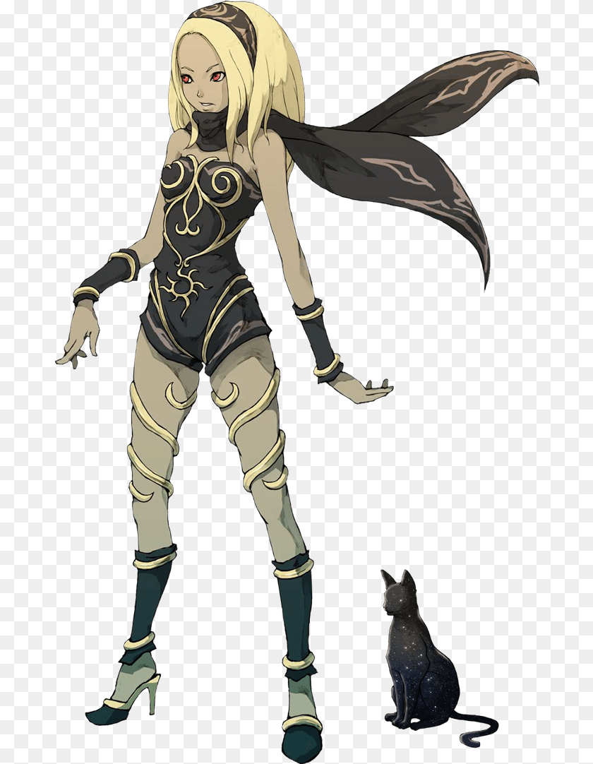 Gravity Rush Cat Transparent Kat Gravity Rush, Book, Comics, Publication, Adult Sticker PNG