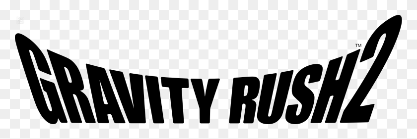 2103x598 Логотип Gravity Rush 2, Серый, World Of Warcraft Png Скачать