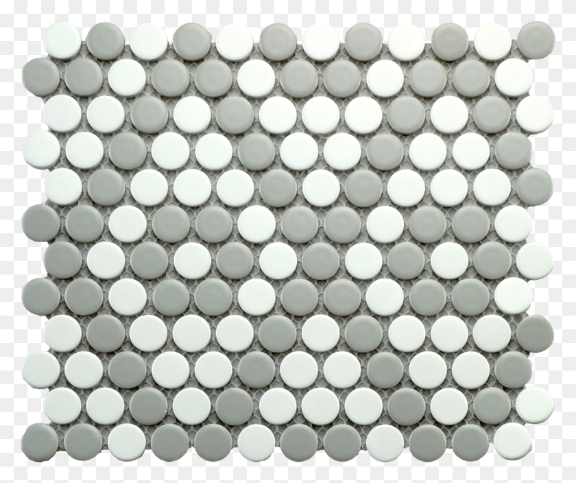 993x820 Gray Amp White Matte Penny Round Diamond Pattern, Rug, Honey, Food HD PNG Download