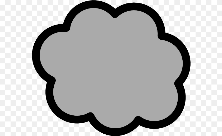 601x515 Gray Clouds 3 By Aaron Cloud Of Smoke Cartoon Nube Rosa, Nature, Outdoors, Astronomy, Moon Clipart PNG