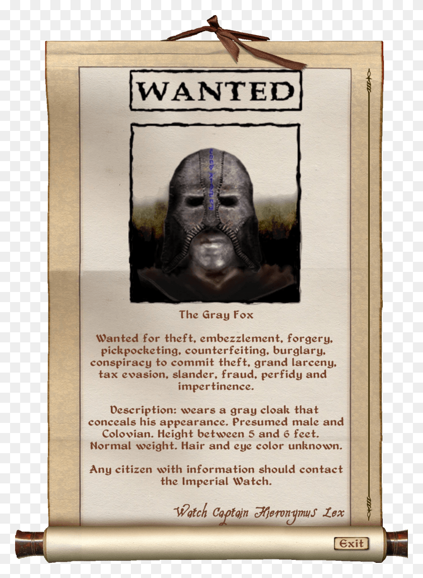 1293x1804 Gray Fox Grey Fox Wanted Poster, Advertisement, Flyer, Paper HD PNG Download