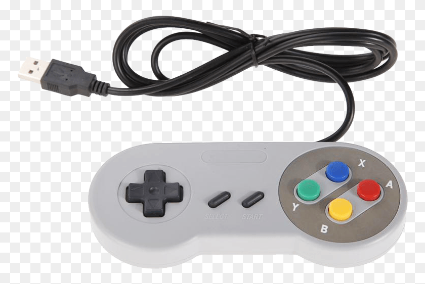 774x502 Gray Retrolink Snes Usb Wired Classic Joystick Gamepad Tay Cam Choi Game 4 Nut Usb, Electronics, Sunglasses, Accessories HD PNG Download