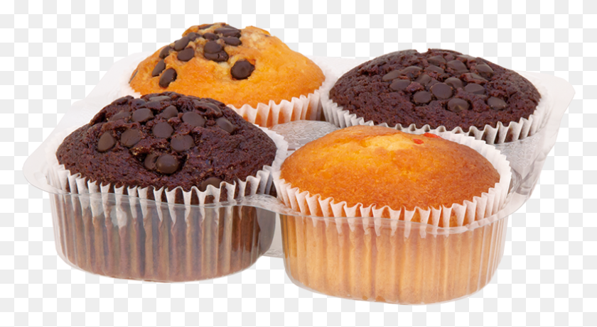 788x406 Grays 4 Assorted Muffins Assorted Muffins, Cupcake, Cream, Cake HD PNG Download