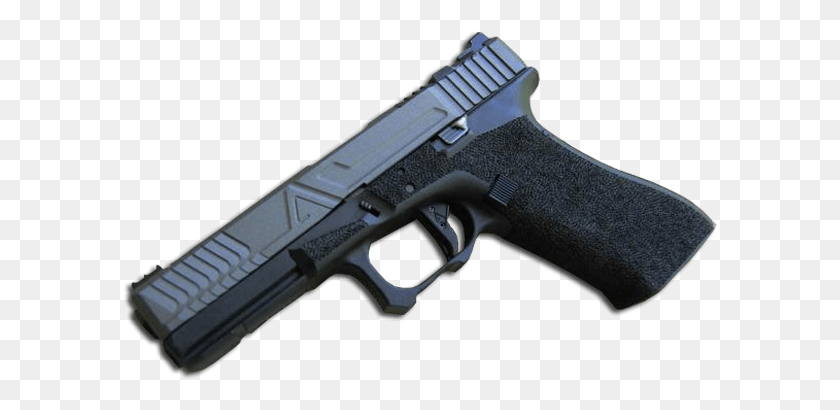 594x350 Great Agency Arms Hybrid Special Custom Glock Wanstalls Firearm, Handgun, Gun, Weapon HD PNG Download