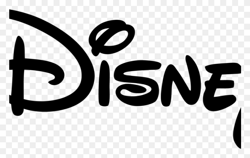 801x486 Descargar Png Gran Logotipo De Disney Transparente Logotipo De Disney Negro Transparente, Texto, Alfabeto, Escritura A Mano Hd Png