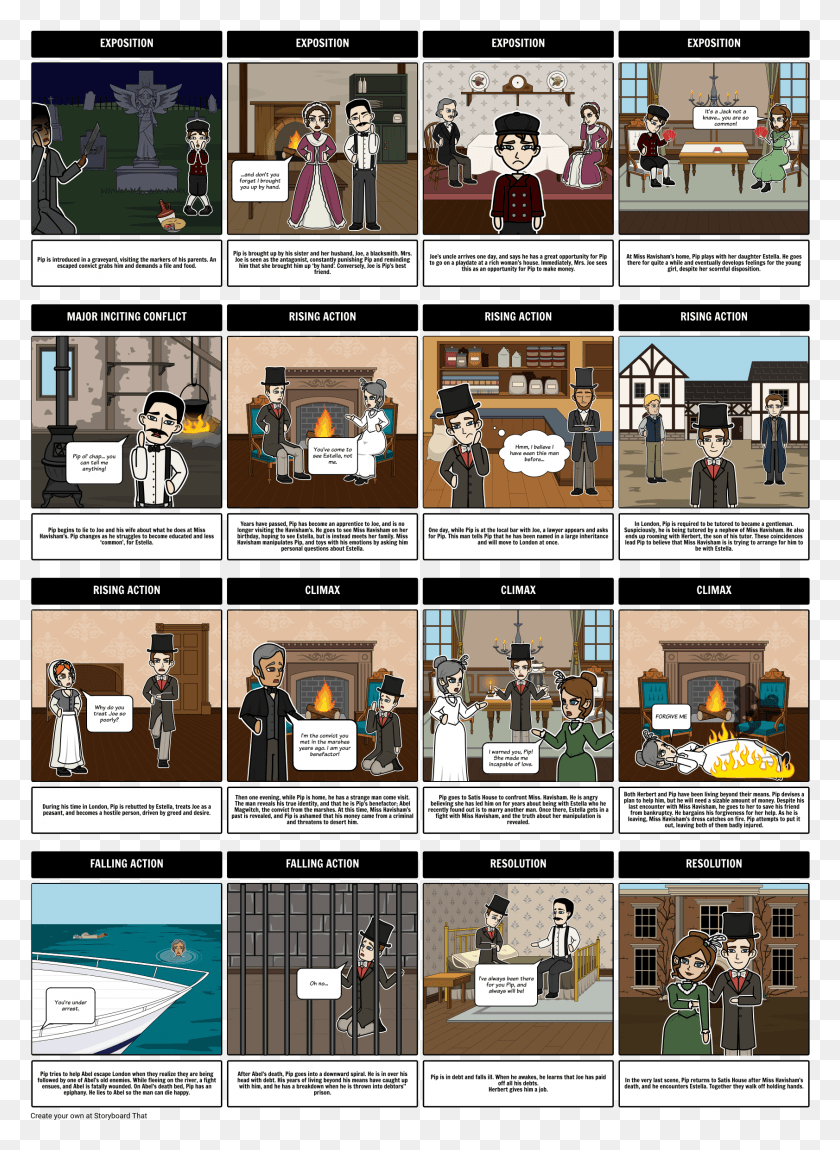 1683x2354 Great Expectations Storyboard, Person, Human, Comics HD PNG Download