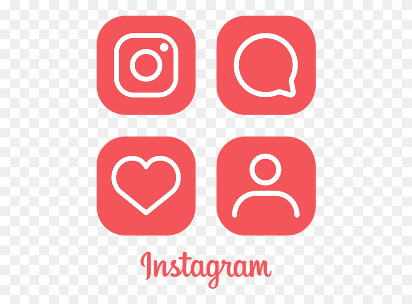 449x559 Большой Значок Логотипа Instagram Красный Значок Instagram Значок Ig Icon, Текст, Число, Символ Hd Png Скачать