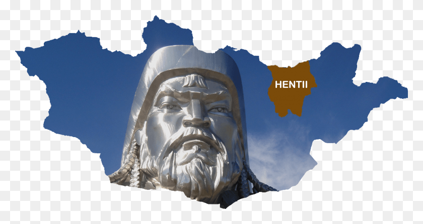 1955x969 Great Khan39s Birthplace Close To What Is Today Dadal Genghis Khan, Sculpture, Statue HD PNG Download