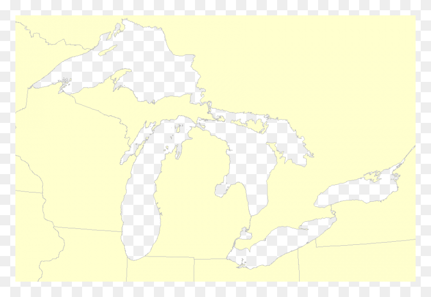 900x600 Great Lakes Currents Map Great Lakes Map Vector, Diagram, Atlas, Plot HD PNG Download