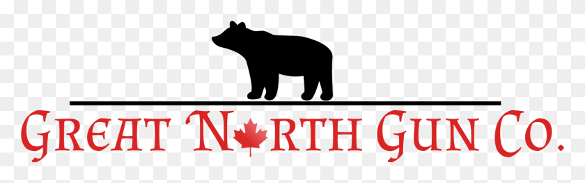1502x394 Great North Gun Co American Black Bear, Leaf, Plant, Text HD PNG Download