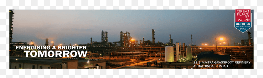 1280x313 Great Place To Work 2010, Building, Factory, Refinery HD PNG Download