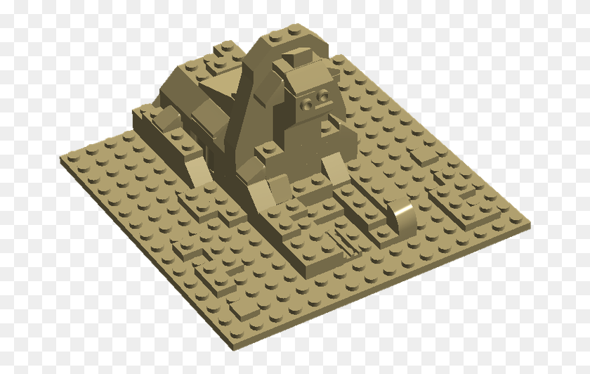 677x472 Descargar Png Gran Pirámide De Giza Construir Una Esfinge De Lego, Alfombra, Texto, Arquitectura Hd Png