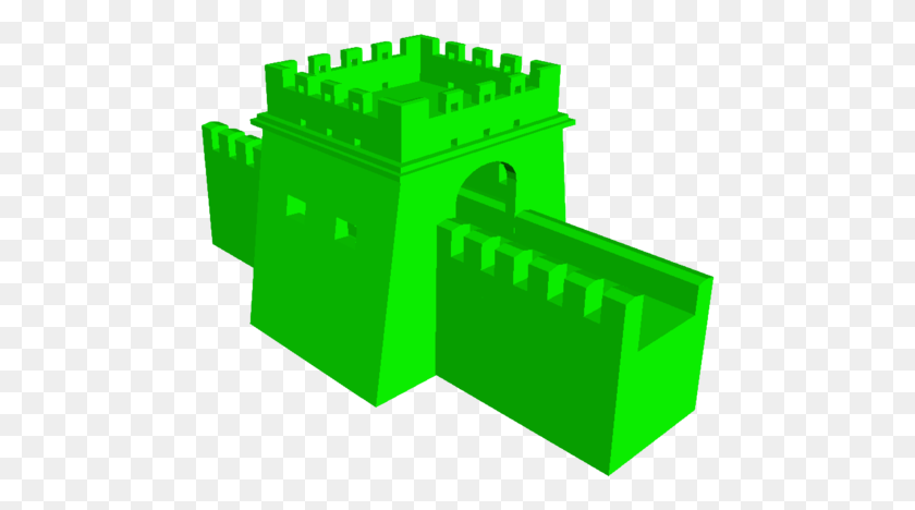 473x408 Great Wall Of China Tower Great Wall Of China 3d Print, First Aid, Minecraft, Plastic HD PNG Download
