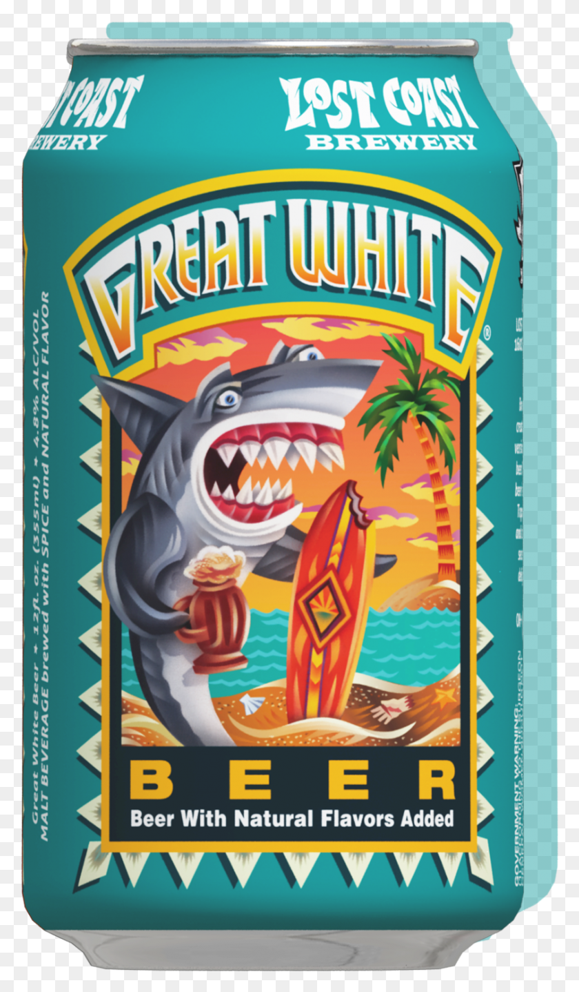 843x1489 Большое Белое Пиво Большая Белая Пивная Банка, Плакат, Реклама, Вода Hd Png Скачать