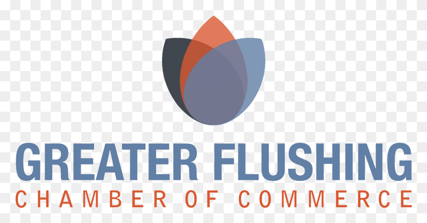 1731x842 Greater Flushing Chamber Of Commerce Flushing Chamber Logo, Text, Symbol, Trademark HD PNG Download