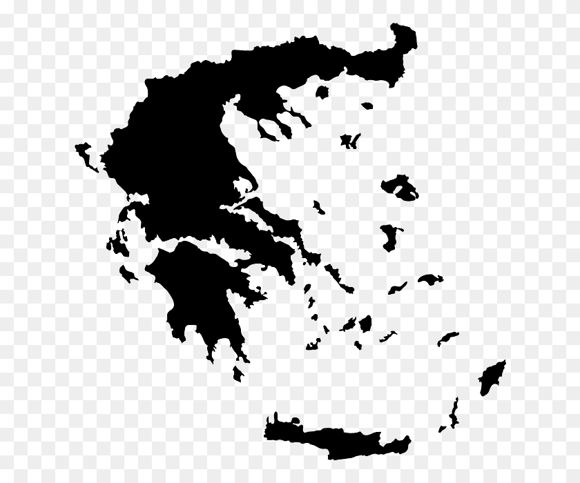 627x640 Greece Map Vector, Map, Diagram, Bird HD PNG Download