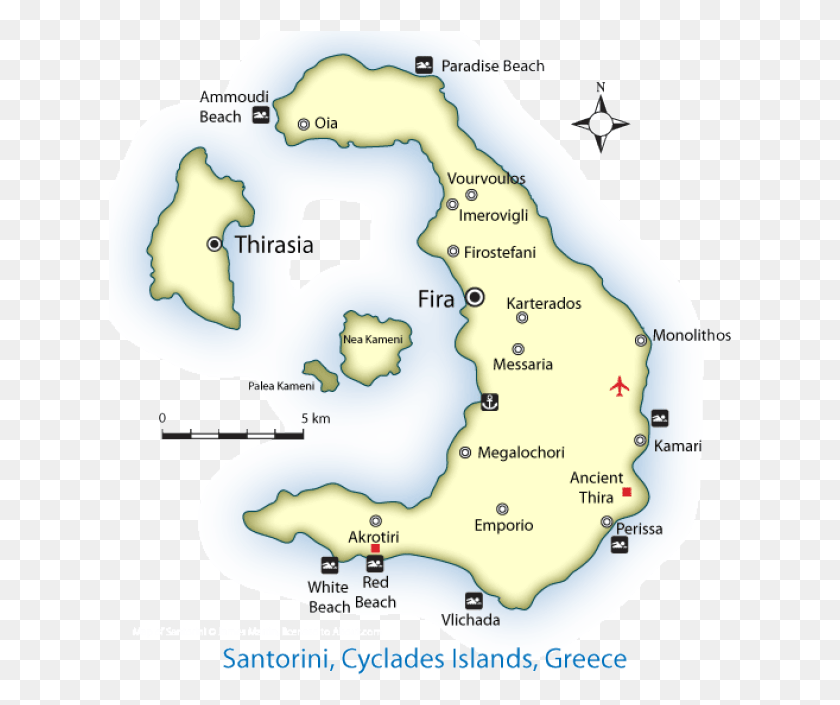 624x645 Grecia, Santorini, Templo De Hefesto, Mapa, Diagrama, Trama, Atlas Hd Png
