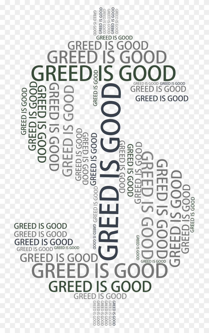 725x1280 Greed Money Sign, Text, Paper, Poster HD PNG Download
