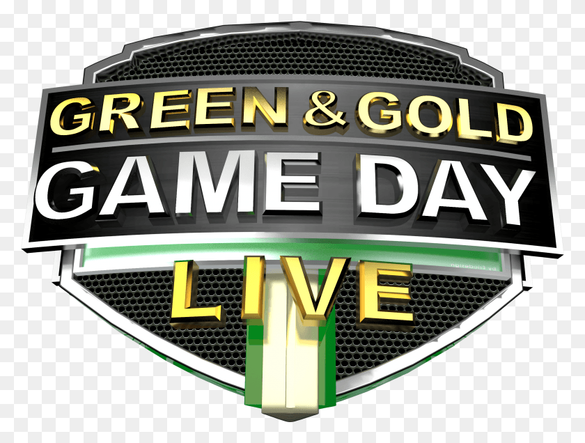 2635x1946 Green Amp Gold Gameday, Text, Symbol, Word HD PNG Download