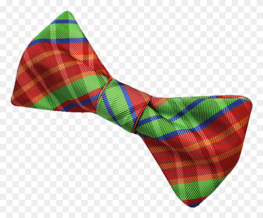 915x749 Green And Red Plaid Bow Tie Tartan, Tie, Accessories, Accessory Descargar Hd Png