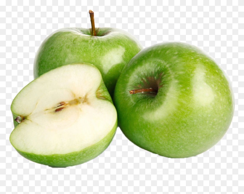 957x745 Green Apple Free Commercial Use Image Imagenes De Manzana Verde, Plant, Fruit, Food HD PNG Download