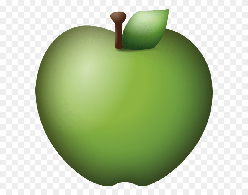 600x600 Green Apple Photo Apple Emoji, Plant, Tennis Ball, Tennis HD PNG Download