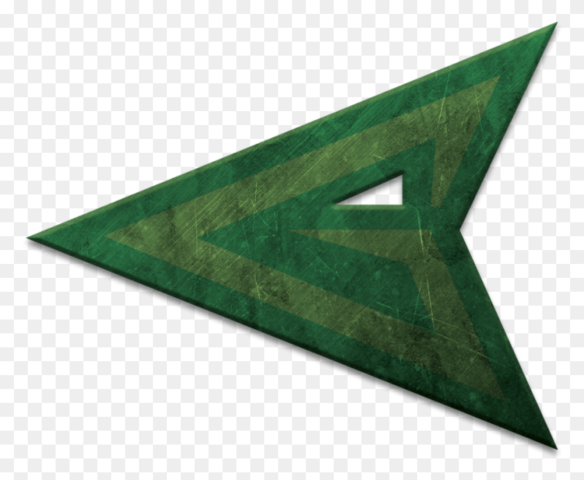 934x756 Green Arrow Logo Green Arrow Transparent Logo, Triangle, Arrowhead HD PNG Download