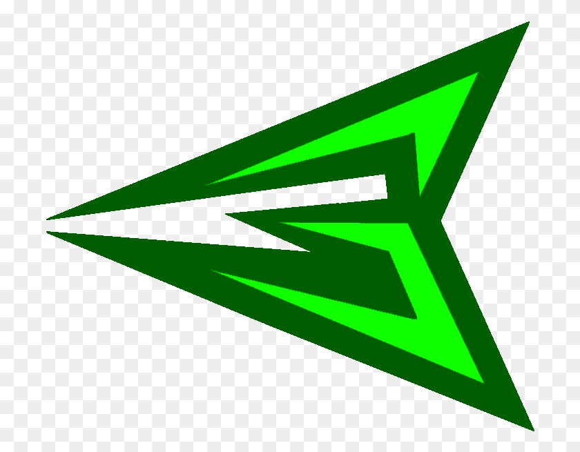 708x595 Green Arrow Logo Sticker Green Arrow Superhero Logo, Symbol, Star Symbol, Arrow HD PNG Download