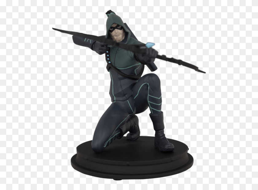 505x560 Estatua De La Flecha Verde, Ninja, Persona, Humano Hd Png