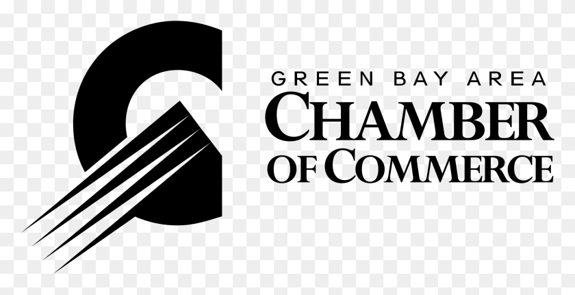 2253x1073 Green Bay Area Chamber Of Commerce Logo Transparent Graphic Design, Gray, World Of Warcraft HD PNG Download