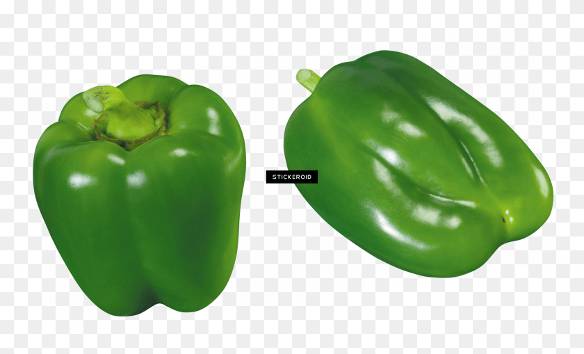 3781x2179 Green Bell Peppers Peppers Transparent Jpg HD PNG Download