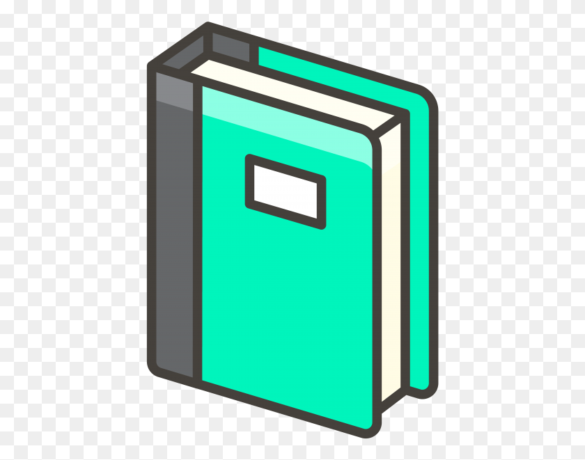 421x601 Зеленая Книга Emoji Иллюстрация, Почтовый Ящик, Почтовый Ящик, Файл Hd Png Скачать