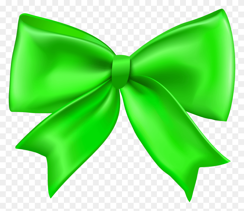 7931x6793 Green Bow Transparent Clip Art Image HD PNG Download