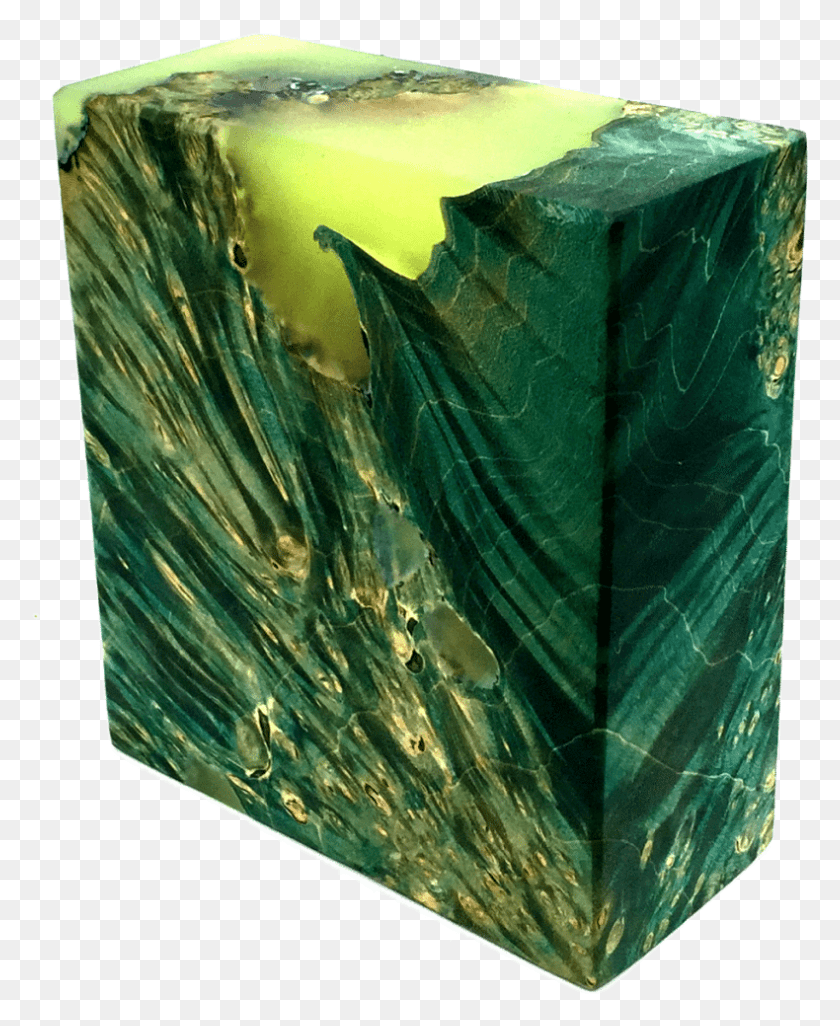 790x979 Descargar Png Caja Verde Anciano Resplandor Amarillo Papel De Construcción, Cristal, Piedra Preciosa, Joyería Hd Png