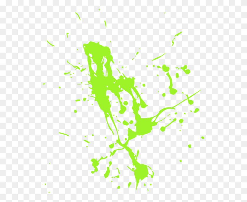 552x628 Зеленый Мазок Кисти, Графика, График Hd Png Скачать