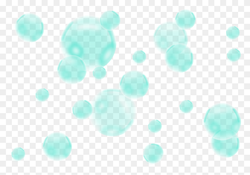 3035x2058 Green Bubbles Image Circle, Sphere, Bubble, Animal HD PNG Download