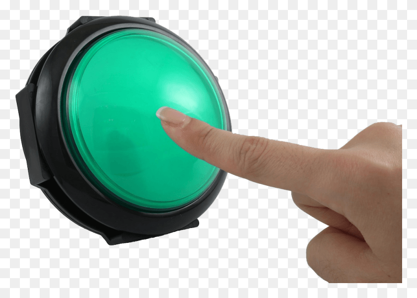 990x686 Green Button Lens, Person, Human, Sphere HD PNG Download