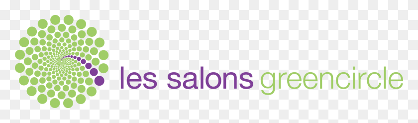 2192x528 Green Circle Salons Green Circle Salons Logo, Symbol, Trademark, Word HD PNG Download