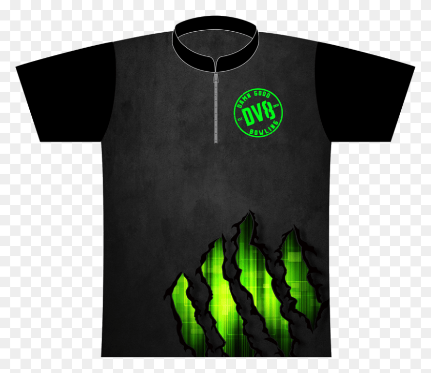 806x691 Green Claw Grunge Dye Sublimated Jersey Dv8 Shirt, Clothing, Apparel, Gemstone HD PNG Download