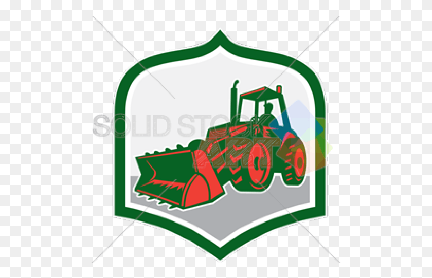 487x481 Green Clipart Digger Illustration, Text, Field, Label HD PNG Download