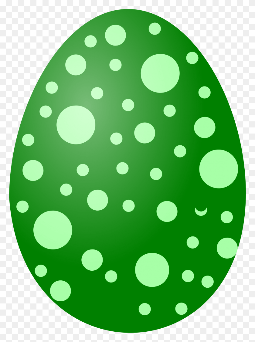 1754x2400 Green Clipart Easter Egg Cute Borders Vectors Animated Clip Art, Texture, Polka Dot, Rug HD PNG Download