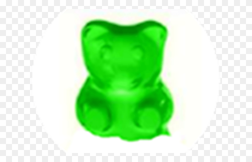 640x480 Green Clipart Gummy Bear Green Haribo Gummy Bear, Jelly, Food, Sweets HD PNG Download
