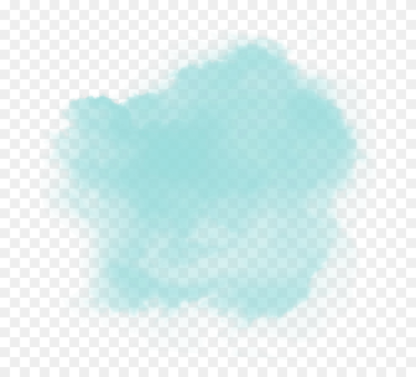 689x700 Green Cloud Watercolor Paint, Foam, Pollution, Outdoors HD PNG Download