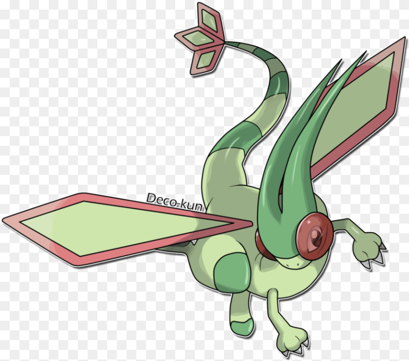Green Color Dragon Type Pokemon, Art Clipart PNG