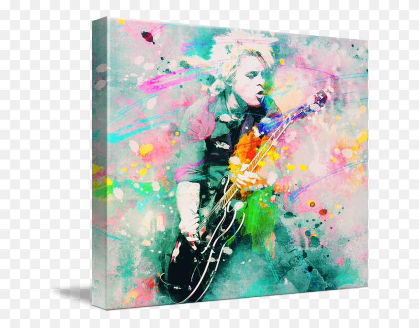650x598 Green Day By Rosalina Atanasova Green Day, Modern Art, Graphics HD PNG Download