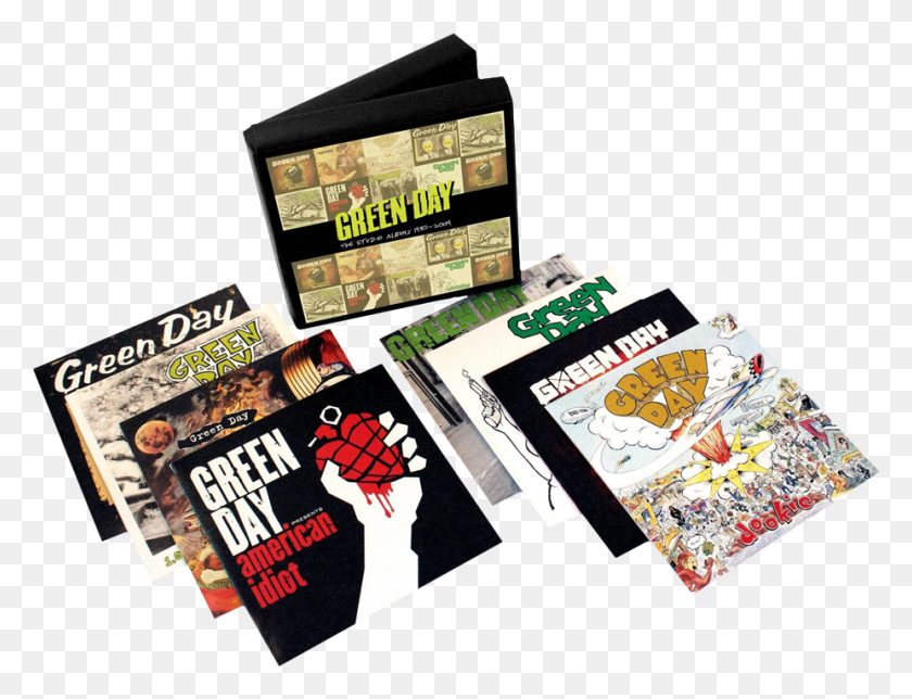 926x694 Descargar Png Green Day Studio Albums 1990 2009 Green Day The Studio Albums Box Set, Flyer, Poster, Paper Hd Png