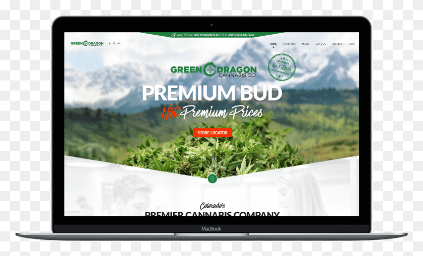 1279x737 Green Dragon Cannabis Company Operates 10 Locations Flat Panel Display, Monitor, Screen, Electronics HD PNG Download