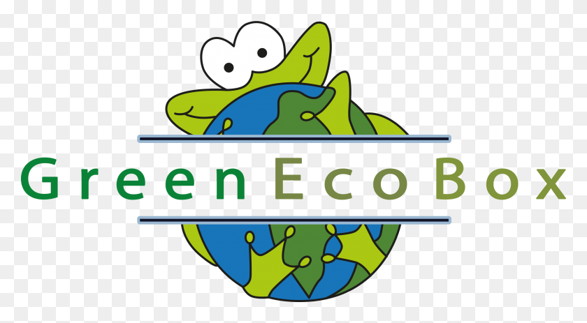 2278x1177 Green Eco Box Logo, Text, Alphabet, Label HD PNG Download