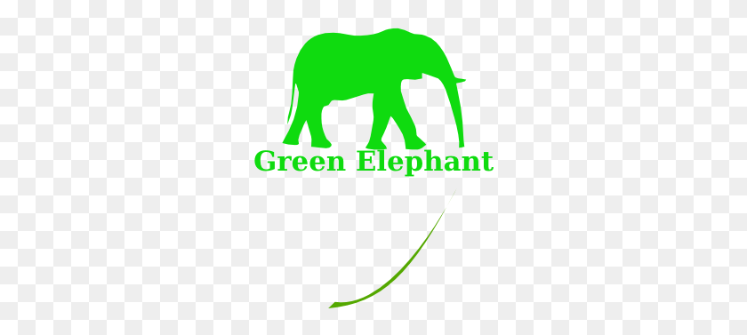 270x317 Green Elephant Svg Clip Arts, Logo, Symbol, Trademark HD PNG Download