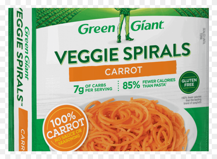 882x631 Green Giant Veggie Spirals Carrot Green Giant Zucchini Spirals, Spaghetti, Pasta, Food HD PNG Download